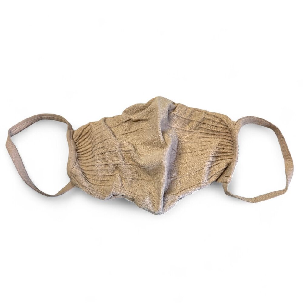 5 Pack SKIMS Seamless Face Mask Reusable Neutral Minimalist One Size - CLAY NWOT - Picture 5 of 6